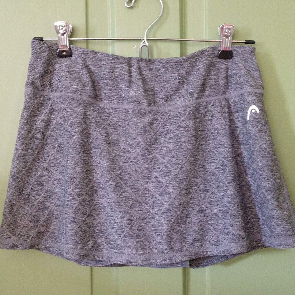 Head athletic skirt /w built in shorts